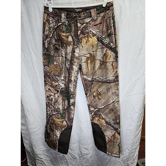 Realtree Camo Pants Soft wind proof/Water-Resistant Scent Control‎ Size L-XL - Picture 1 of 9